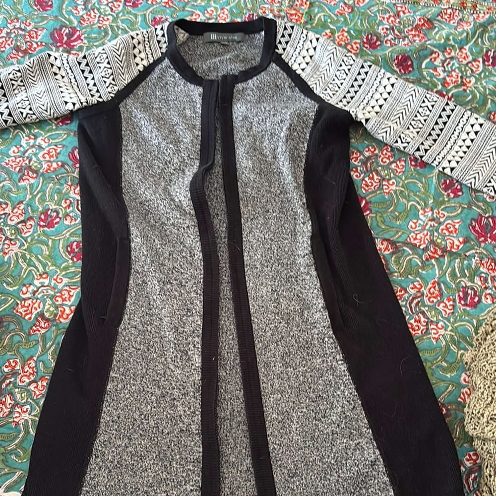 Stylish Black and Gray Women's Dress